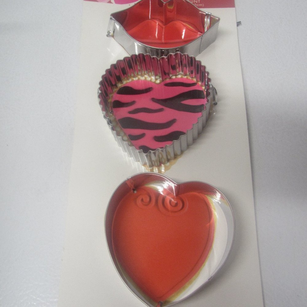 Valentine's Day Cookie Cutters w/Favor Bags